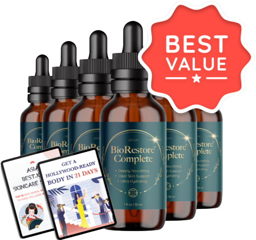 Best Value Pack of BioRestore Complete Serum