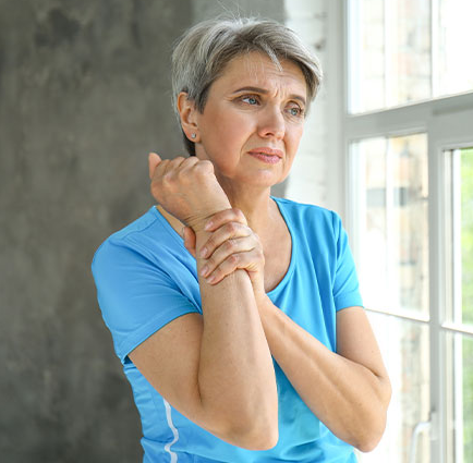 Person with joint Pain